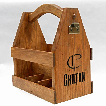 DIY craft ideas for Valentine's Day beer tote