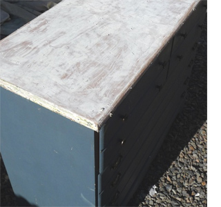 add pine moulding to furniture remove layers of paint