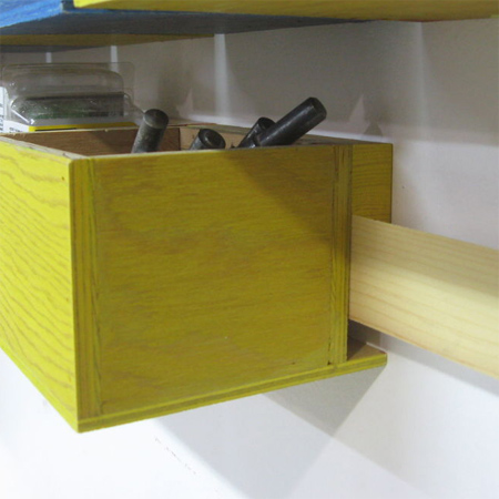 Easy workshop storage solution