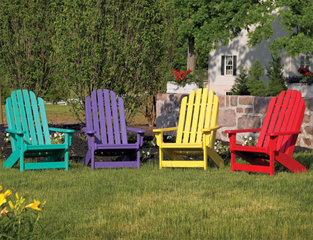 DIY adirondack garden chair 