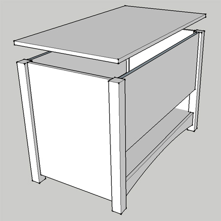 Storage chest or toybox for nursery or bedroom