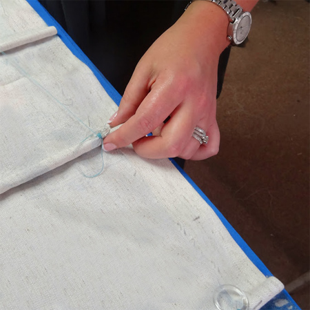 Easy way to make a Roman blind 