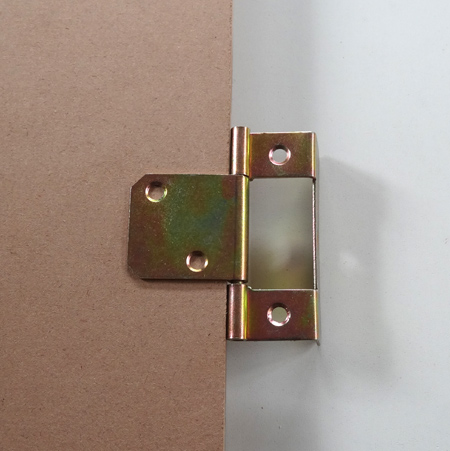 How to mount an overlay hinge