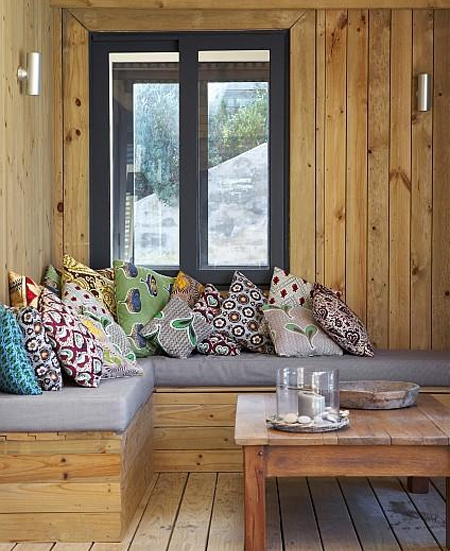 At home on the beach 