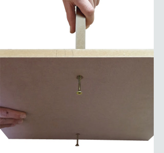 Make a diy shoe storage cabinet organiser step by step