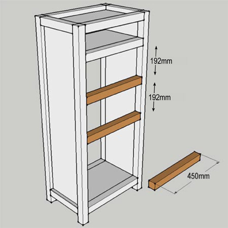 Reclaimed and recycled wood linen drawers 
