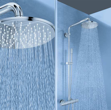 Home Dzine Bathrooms Pamper Your, Shower Curtains Builders Warehouse