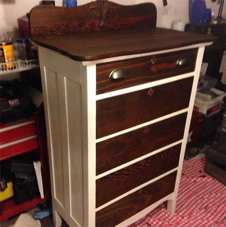 Restore antique or vintage chest of drawers