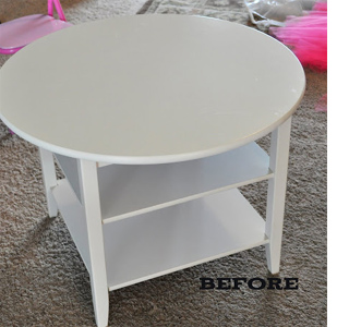 tulle ballerina table skirt