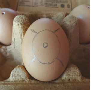 Use a Dremel MultiTool to make Pysanka (lace) eggs 