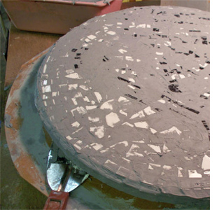 Use leftover tiles to make a mosaic tabletop zebra mosaic design