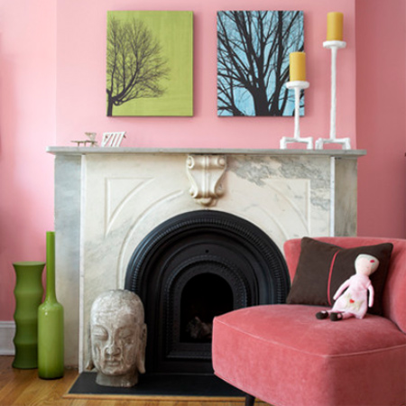 Add colour to a home with art