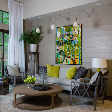 Add colour to a home with art