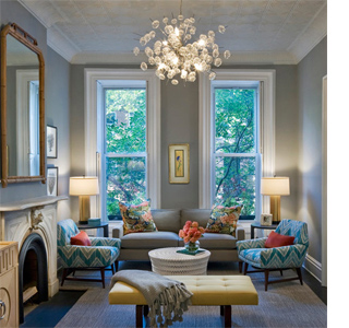 Add colour to a home with art