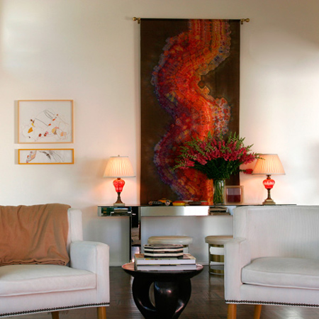 Add colour to a home with art