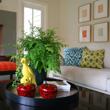 Add colour to a home with art