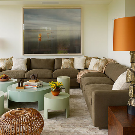 Add colour to a home with art