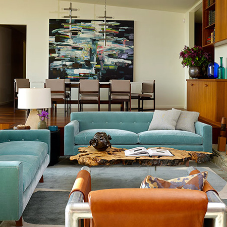 Add colour to a home with art