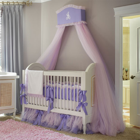 Tutu-licious bedrooms for little girls tulle ideas bedroom nursery canopy