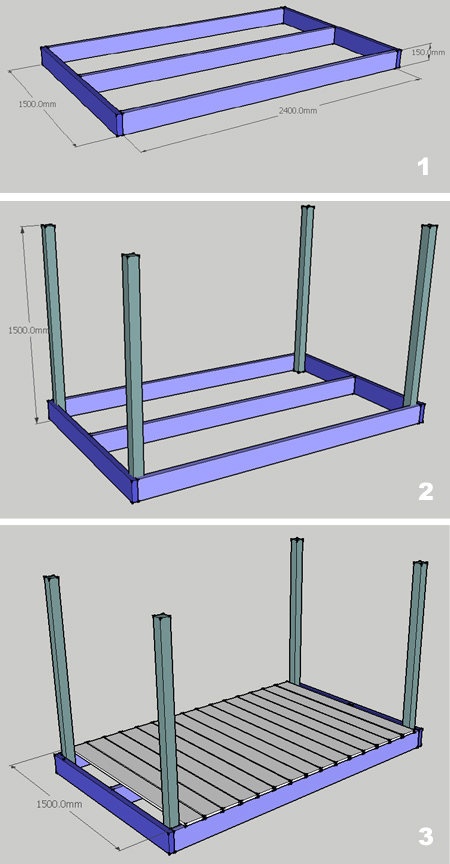 Reading corner for outdoor kids