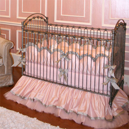 Tutu-licious bedrooms for little girls tulle ideas bedroom nursery cot crib frill