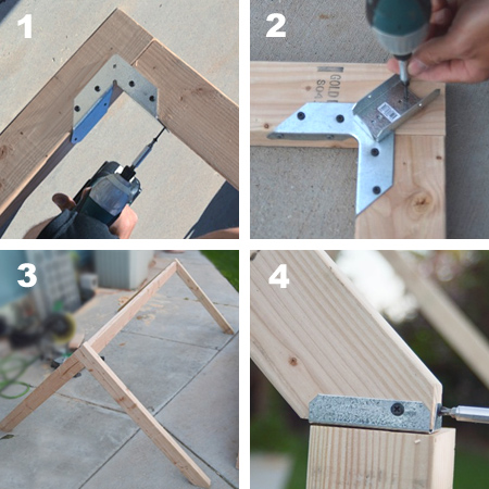 Reading corner for outdoor kids