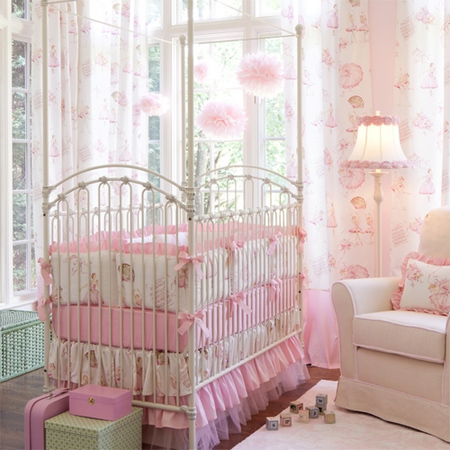 Tutu-licious bedrooms for little girls tulle ideas bedroom nursery cot crib frill