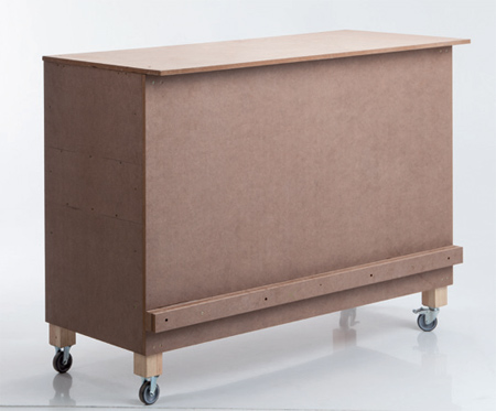 Mobile bar using PG Bison SupaWood 
