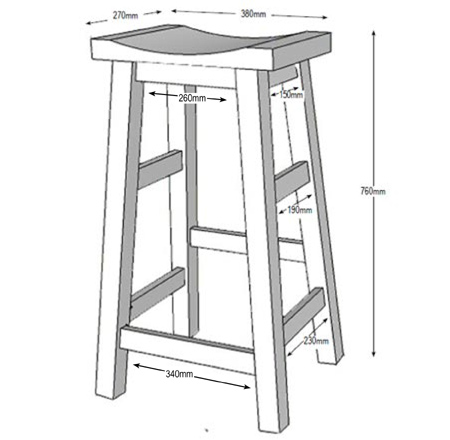 HOME DZINE Home DIY | Make your own bar stools