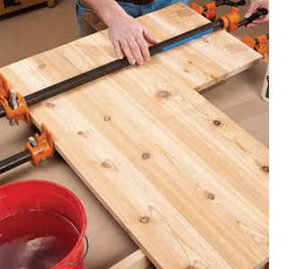 DIY outdoor slat chair 