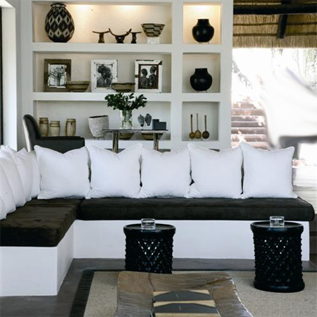 modern contemporary african theme interior decor design