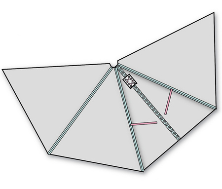 Make a wigwam or teepee for indoor and outdoor fun for kids