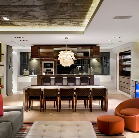 Relaxed living in the Berg Valley open-plan living contemporary home design modern interior