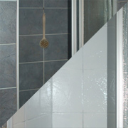 Can I paint the tiles in my shower?