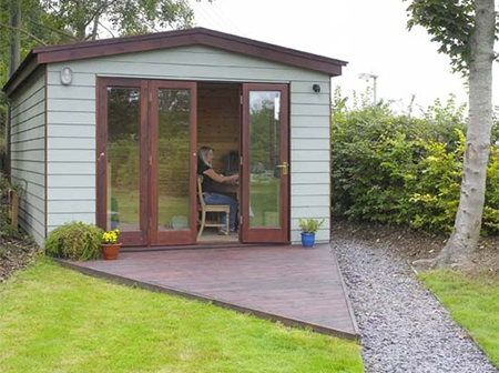 garden shed wendy house home office space  ideas