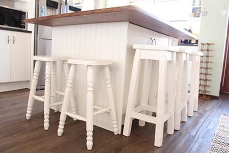 cape town kitchen renovation island breakfast bar