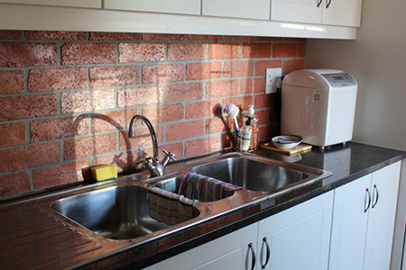 cape town kitchen renovation brick tile splashback