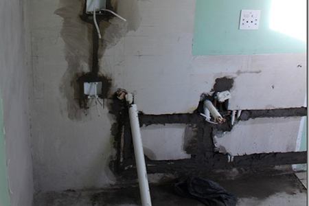 cape town kitchen renovation new electrical conduits