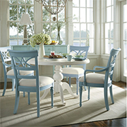 Paint dining table and chairs with Rust-Oleum