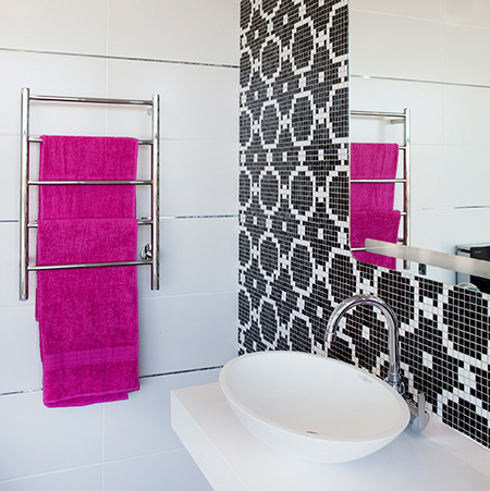 tile africa heater towel rail range