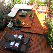 Multi-level DIY deck