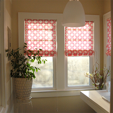 Easy Way To Make A Roman Blind, How To Make A Fabric Shade
