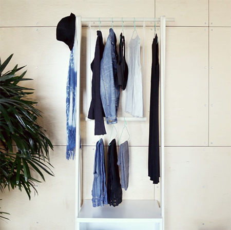 Quick and easy DIY closet solution