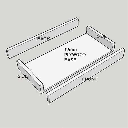 Tiered bathroom shelf unit