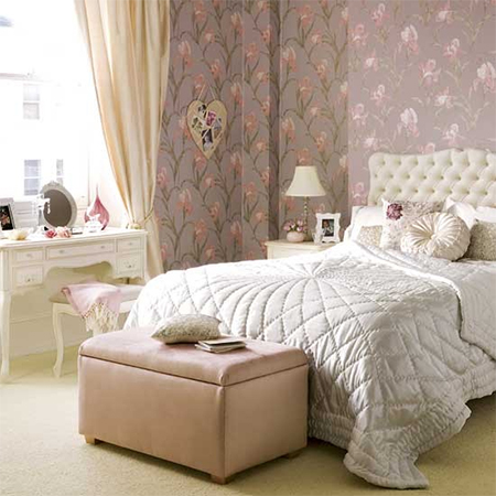 add romance to interior design living spaces bedroom