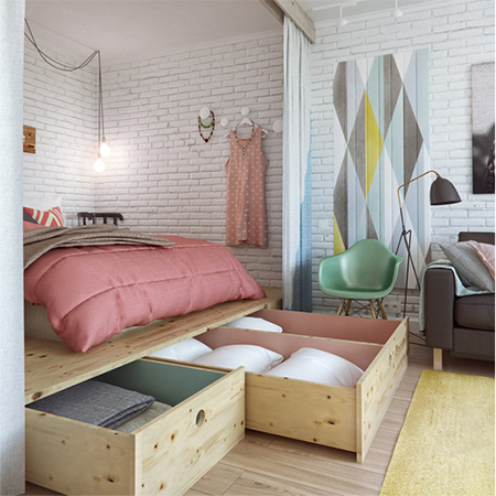 Tips to make a small space larger 