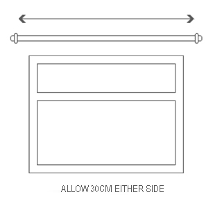 measure width of window