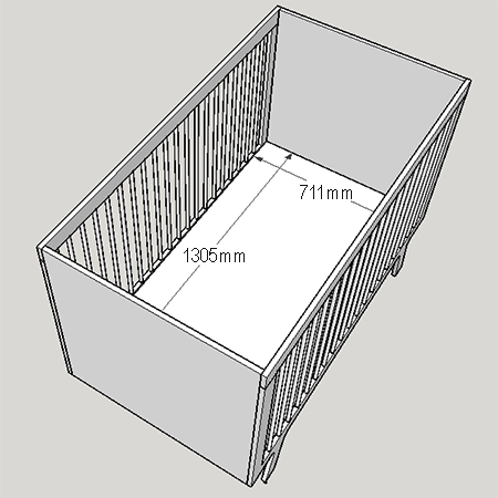 DIY for how to make a crib or cot