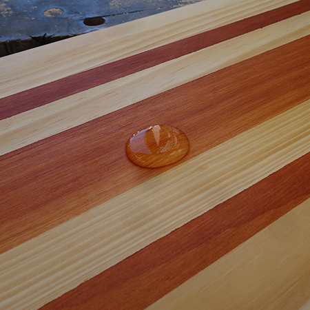 how to make a table board antique wax protects