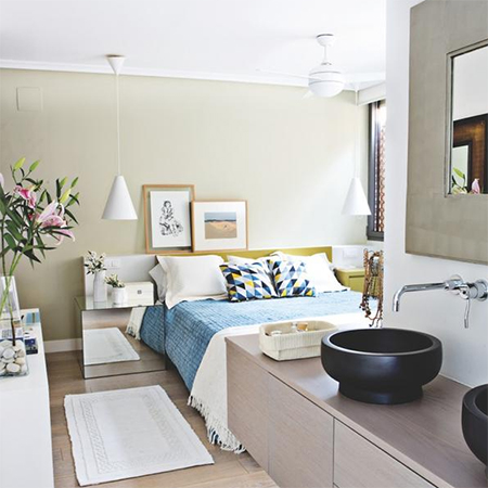 how to decorate warm comfortable cosy bedroom modern